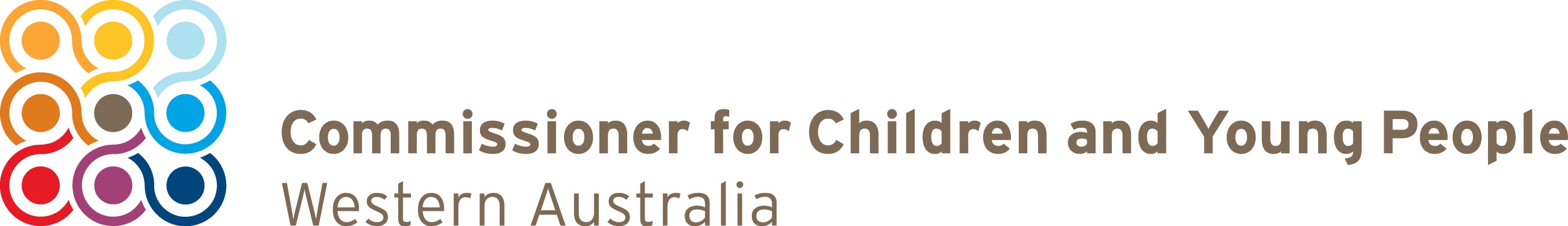 Commissioner for Children and Young People of WA logo.