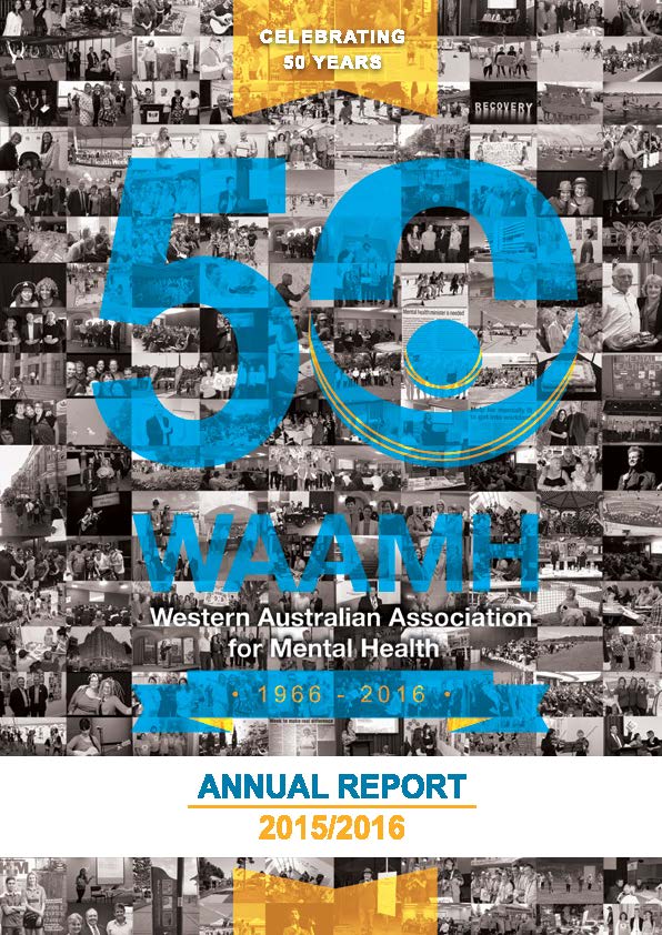 WAAMH Annual Report 2015 - 2016