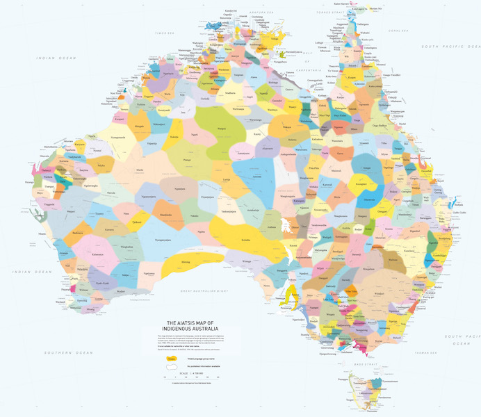 AIATSIS map Indigenous Australia